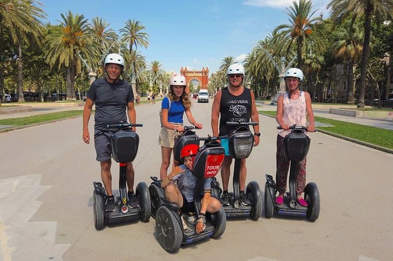 Billet Visite guidée de Barcelone en segway