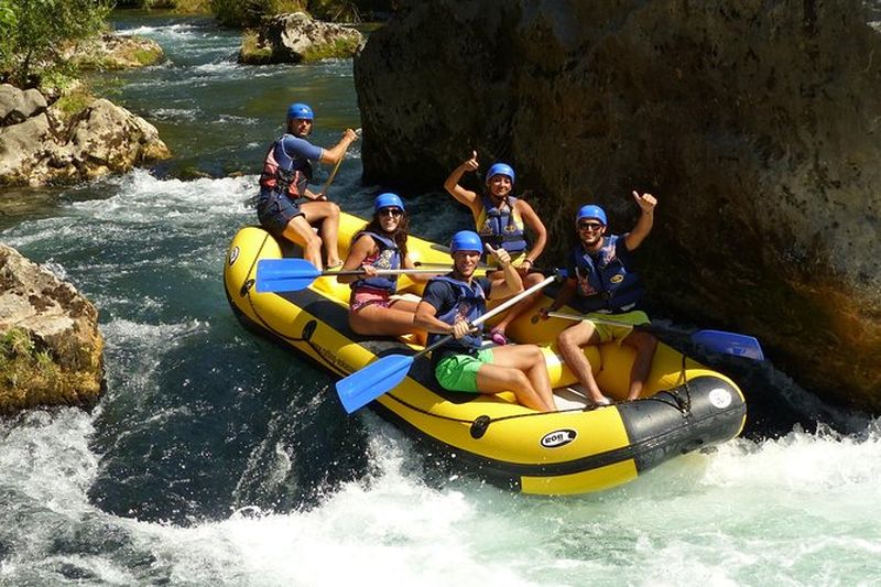 Billet Expérience de rafting sur la rivière Cetina à Split