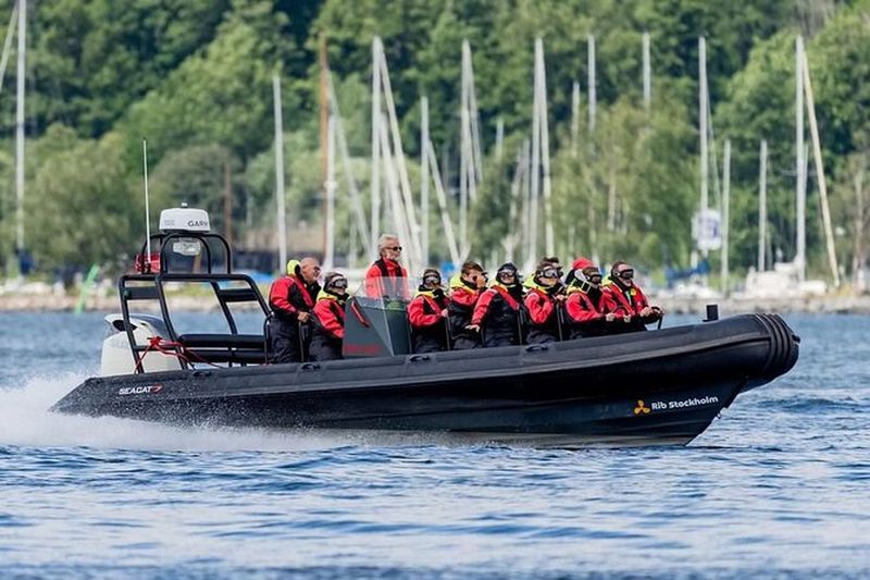 Billet Balade en bateau rapide dans l'archipel de Stockholm