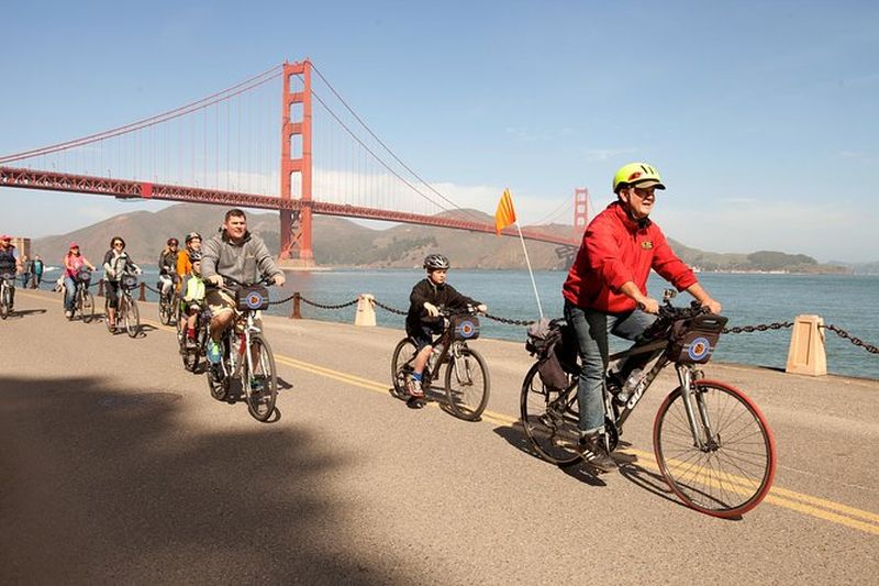 Billet Balade à vélo sur le Golden Gate et à Sausalito à San Francisco