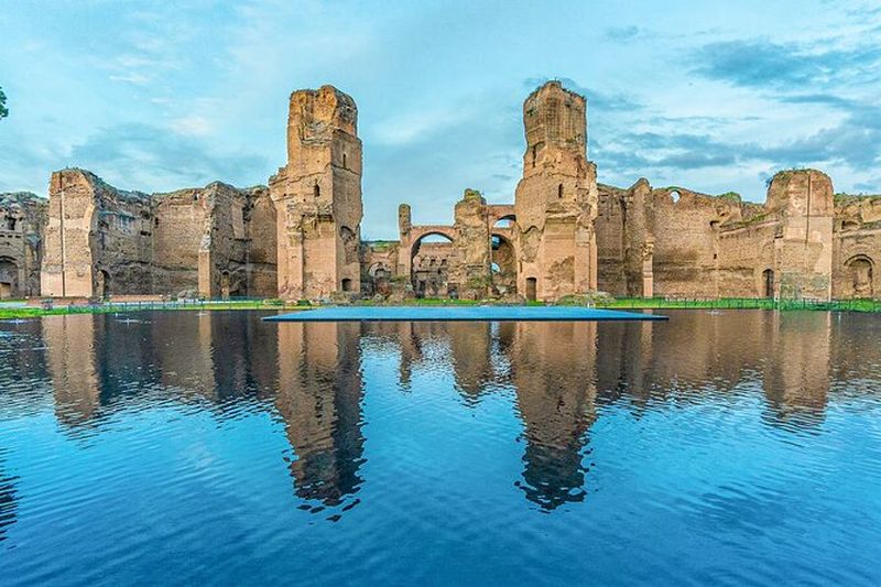 Billet Visite guidée privée des thermes de Caracalla à Rome
