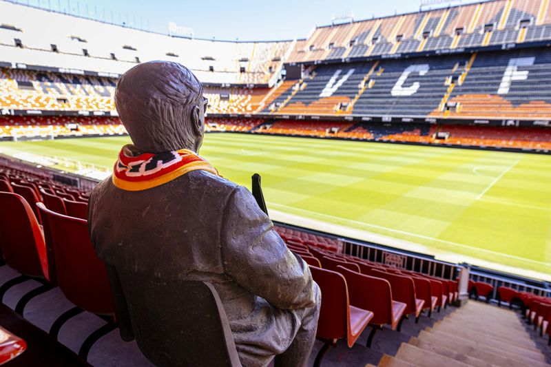 Billet Visite guidée du stade Mestalla à Valence