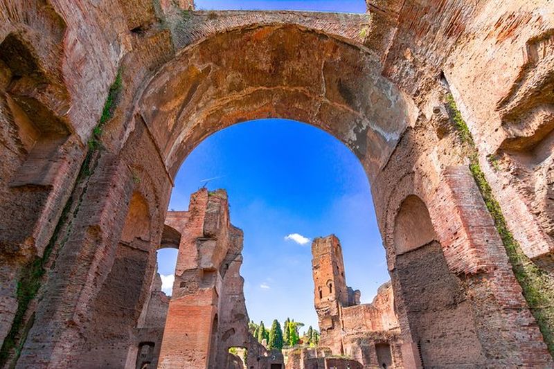 Billet Visite privée des thermes de Caracalla à Rome avec un archéologue