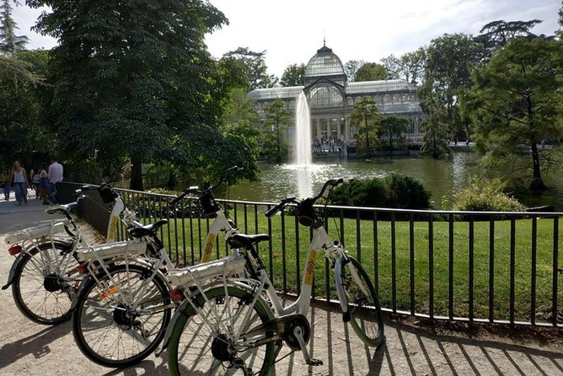 Billet Balade à vélo dans le Parc du Retiro à Madrid