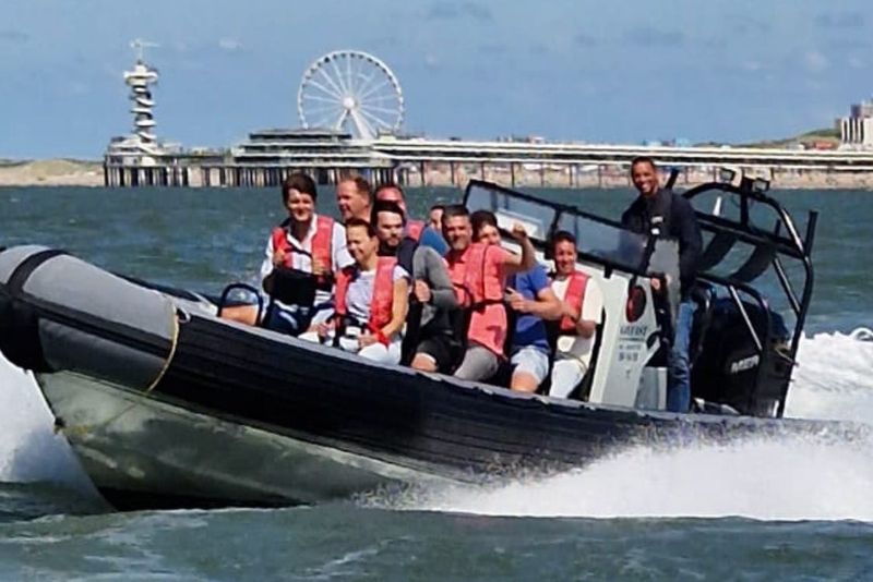 Billet Balade en bateau rapide sur la plage de Scheveningen à La Haye