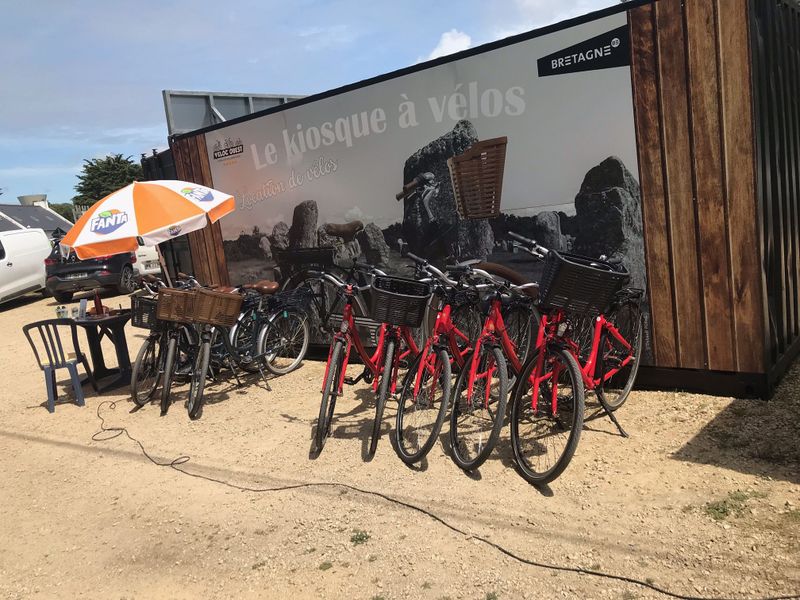 Billet Location de vélos chez Carnac Bourg Locations