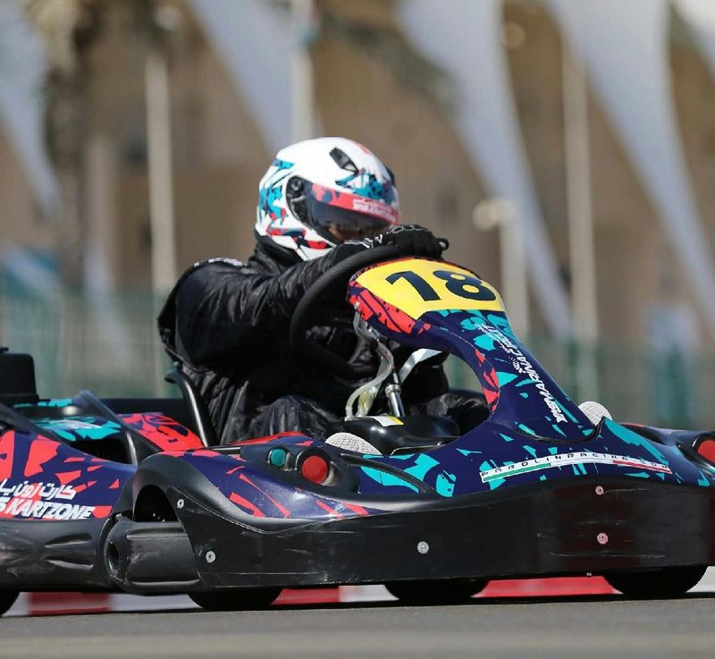 Billet Circuit Yas marina Circuit Kartzone