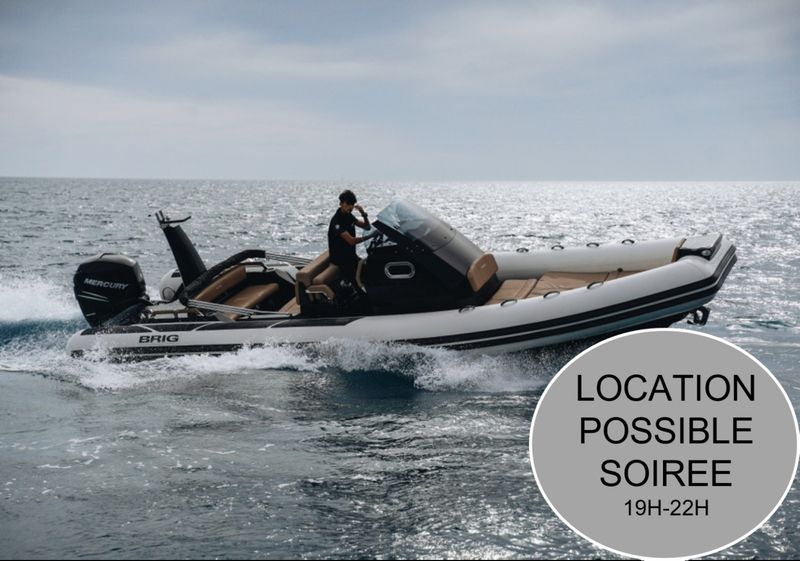 Billet Location de bateau - Brig Eagle 8 (Semi-rigid)