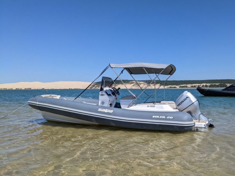 Billet Location de bateau - Salpa Soleil 20 (Semi-rigid)