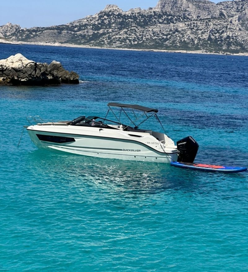 Billet Location de bateau - Quicksilver Activ 755 Cruiser (Motorboat)