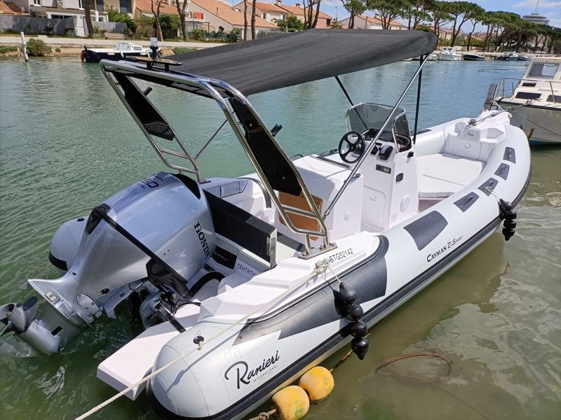 Billet Location de bateau - Ranieri Cayman 21 Sport (Semi-rigid)