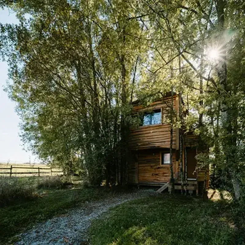 Billet Nuit en Cabane avec Bain Nordique à Bernadets-Dessus