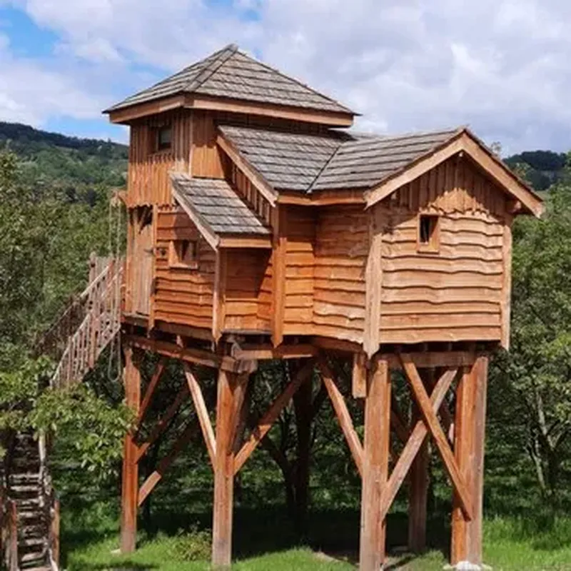 Billet Nuit en Cabane dans les Arbres avec Spa près de Valence