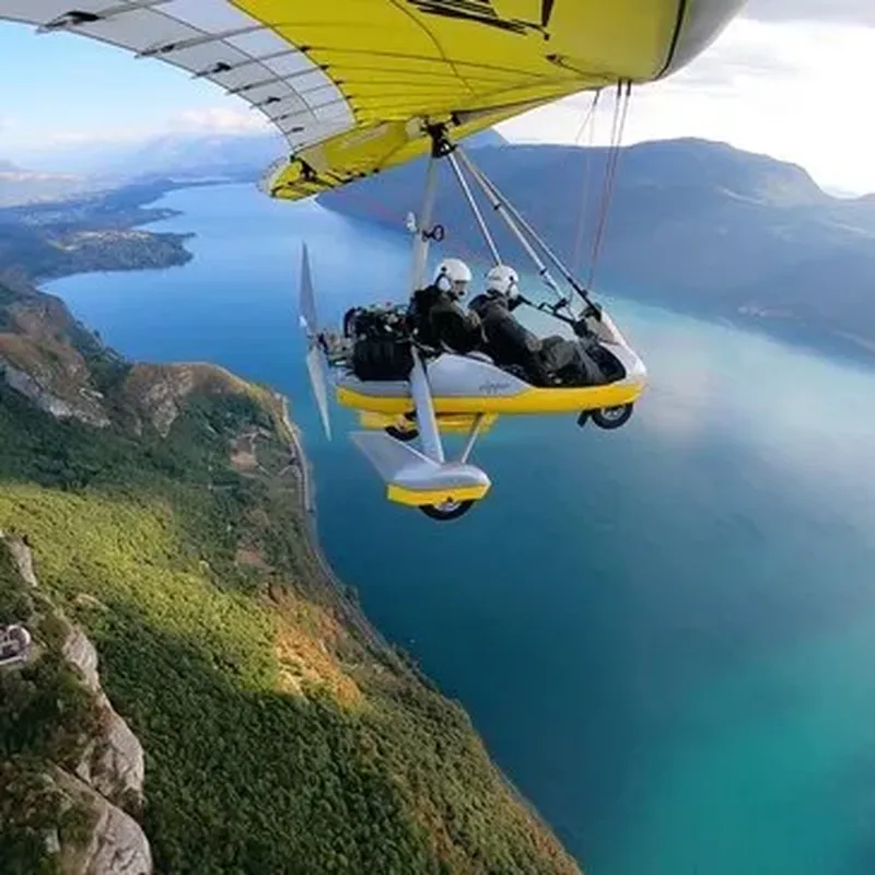 Billet Baptême en ULM Pendulaire près d'Aix-les-bains - Lac du Bourget