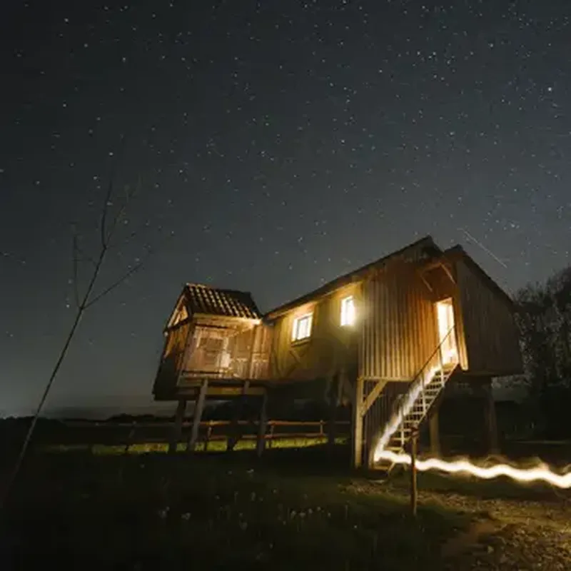 Billet Cabane sur Pilotis avec Bain Nordique à Bernadets-Dessus