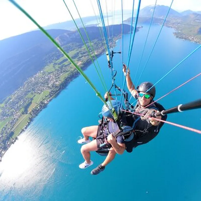 Billet Baptême en Parapente - Survol du Lac d'Annecy