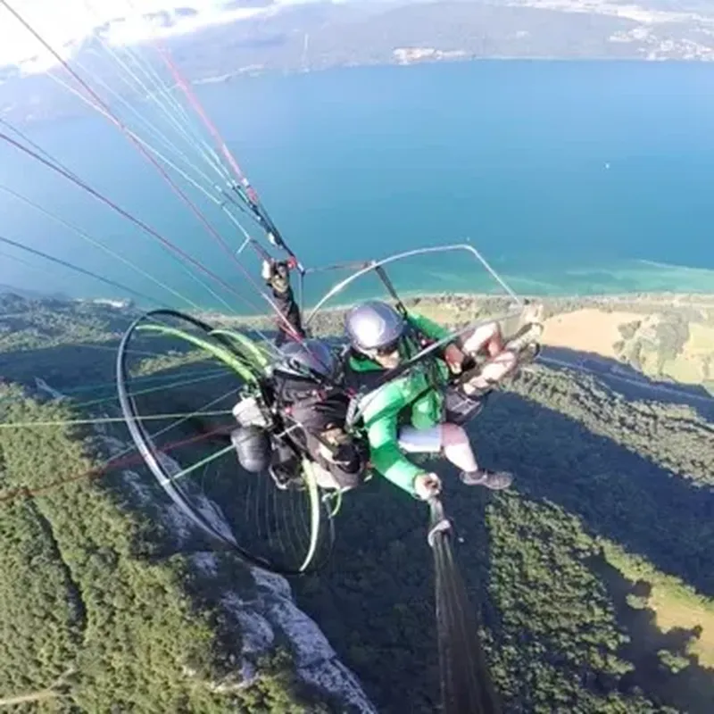 Billet Baptême Paramoteur près d'Aix-les-bains - Survol Lac du Bourget