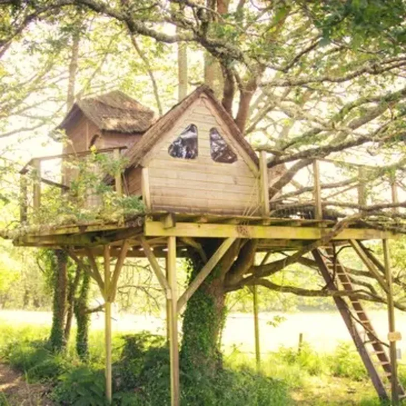 Billet Cabane Familiale dans les Arbres avec Spa près de Carnac