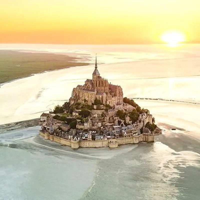 Billet Baptême en Hélicoptère à Dinard - Baie du Mont-Saint-Michel