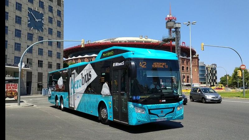 Billet Aerobús Barcelona : Transfert aller simple ou aller-retour entre l'aéroport et le centre-ville