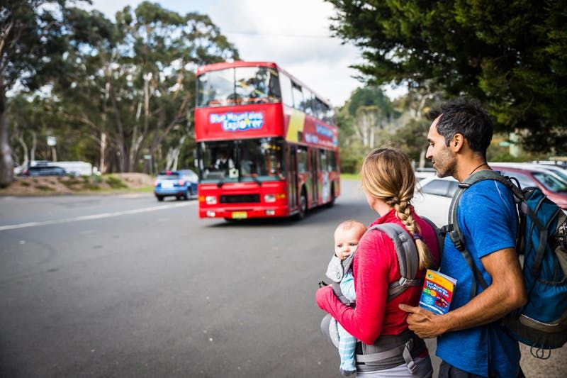 Billet Blue Mountains Sydney : Bus Hop-on Hop-off + Scenic World Unlimited Rides Pass
