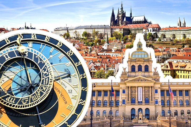 Billet Château de Prague : Musée national et tour de l'horloge astronomique