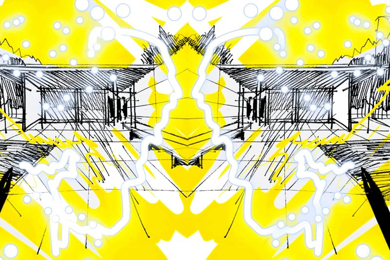 Billet Pavillon allemand de Mies van der Rohe à Barcelone : Dessinez le pavillon avec la magie Atelier familial