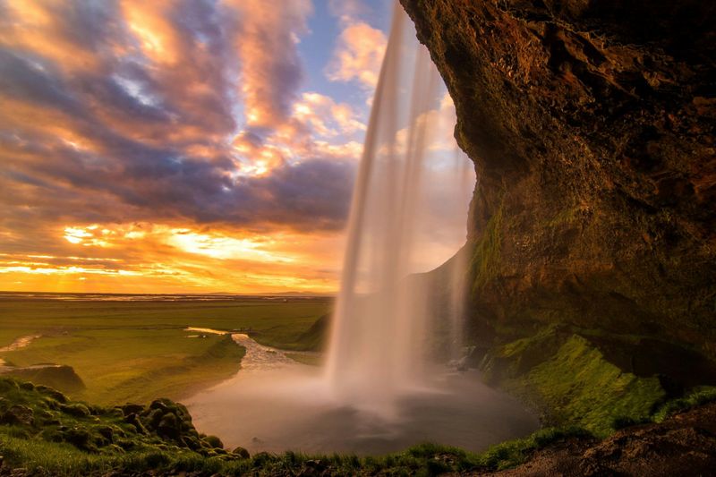 Billet Sagas de la côte sud : Plage de sable noir, cascades et glacier