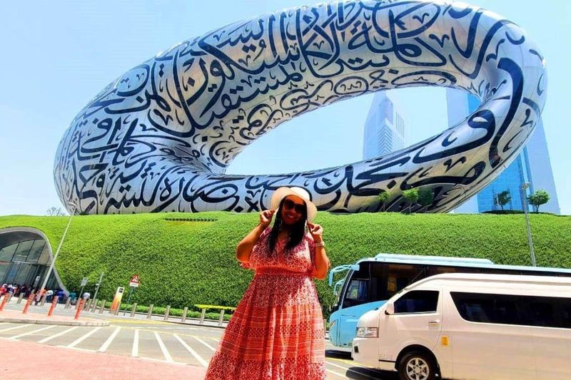 Billet Dubaï : Visite guidée de la ville avec Dubai Frame, le Musée du Futur et la Mosquée Bleue