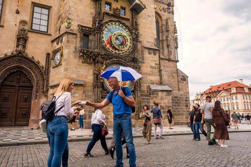 Billet Prague : Visite de la ville à pied + Tour de l'horloge astronomique