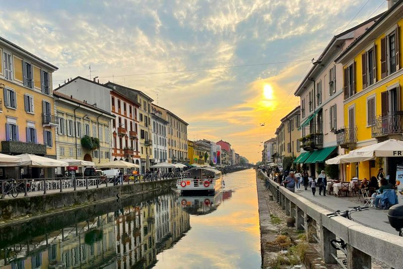 Billet Milan : Visite en bateau de Navigli et Darsena