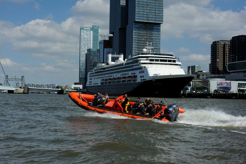 Billet Rotterdam : Croisière touristique guidée en bateau rapide (RIB)