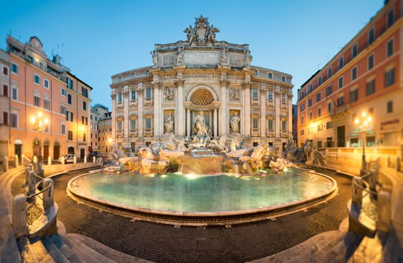 Billet Fontaine de Trevi Rome : Visite guidée de la Domus souterraine