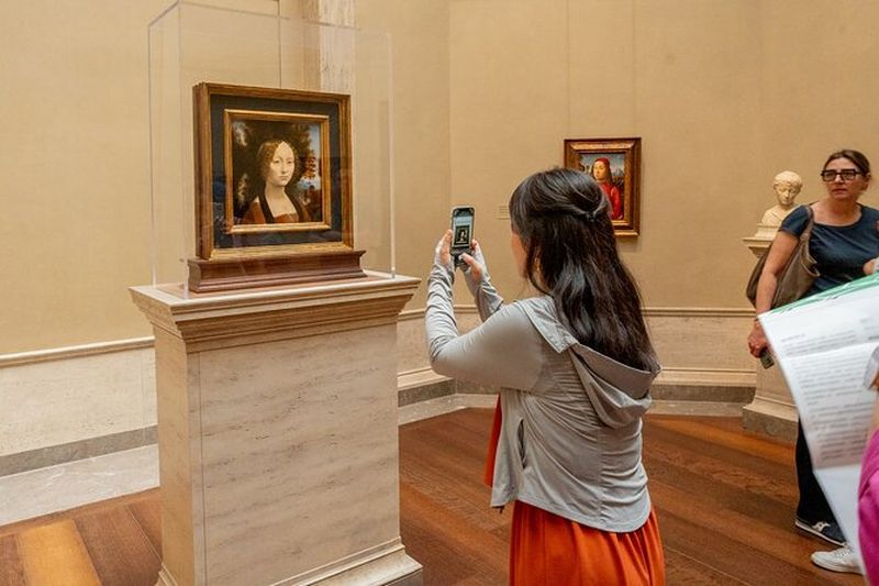 Billet Visite de la National Gallery of Art, American Art & Portrait Gallery