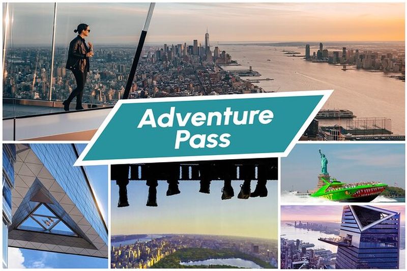 Billet NYC Adventure Pass - Edge Observation Deck, The Beast et RiseNY
