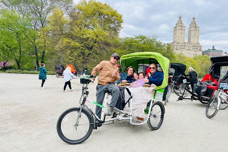 Billet Visites guidées de Central Park Pedicab