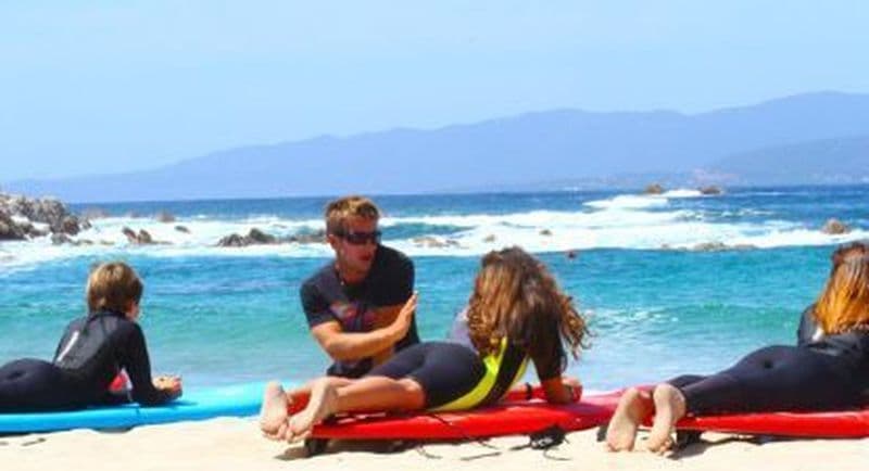Cours de Surf près d'Ajaccio