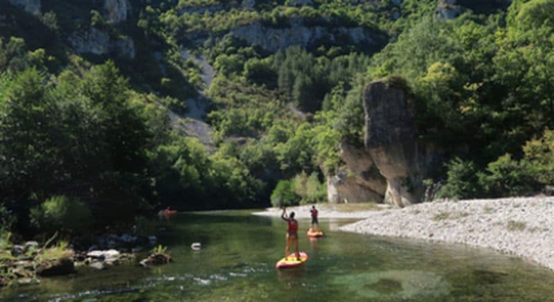 Location de Paddle dans les Gorges du Tarn près de Mende