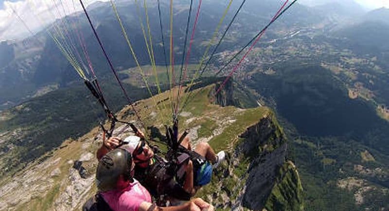 Baptême en Parapente à Samoens