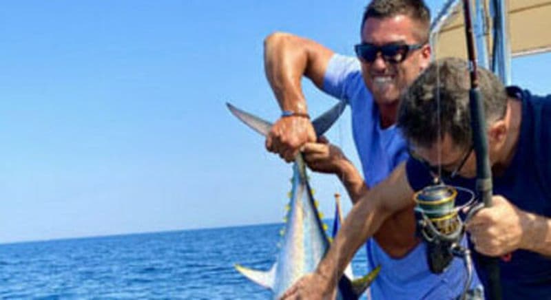 Pêche en mer depuis le Grau du Roi en Camargue