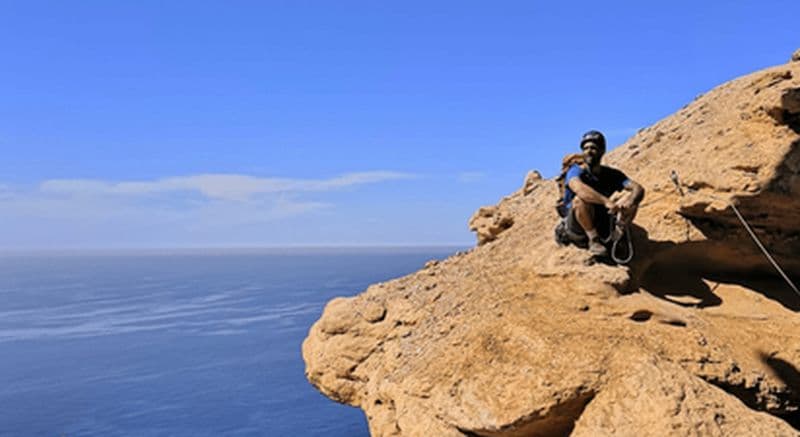 Via ferrata dans les Calanques à Cassis
