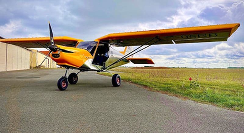Baptême de l'air en ULM à Bourges