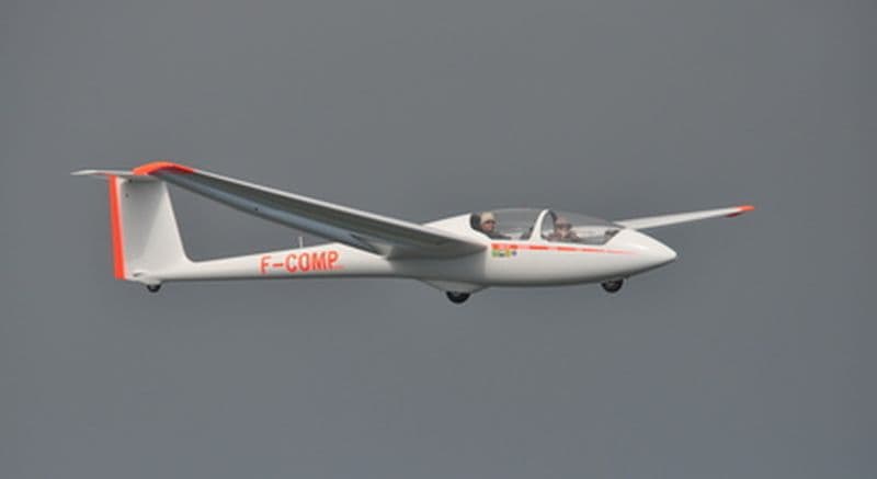 Baptême de l'air en planeur à Compiègne