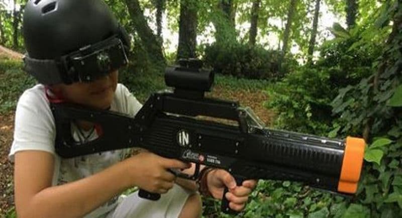 Partie privée de Laser Game à domicile au Mans ou ses environs