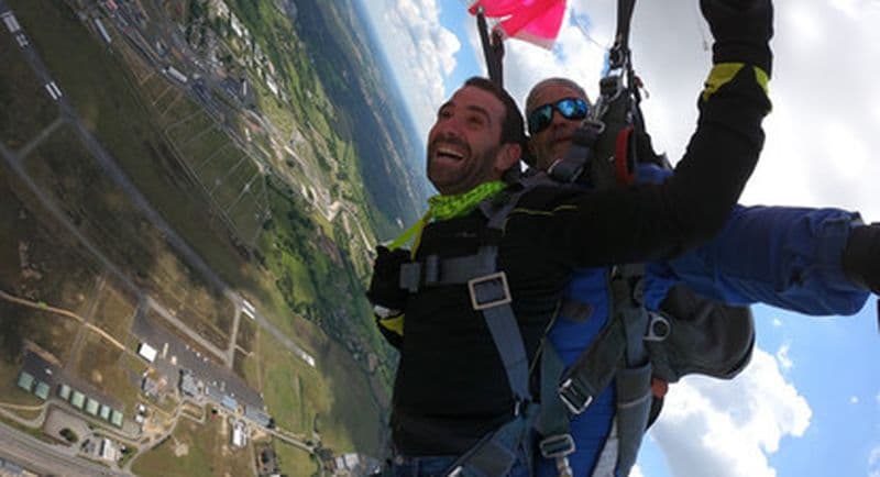 Saut en Parachute près de Rennes