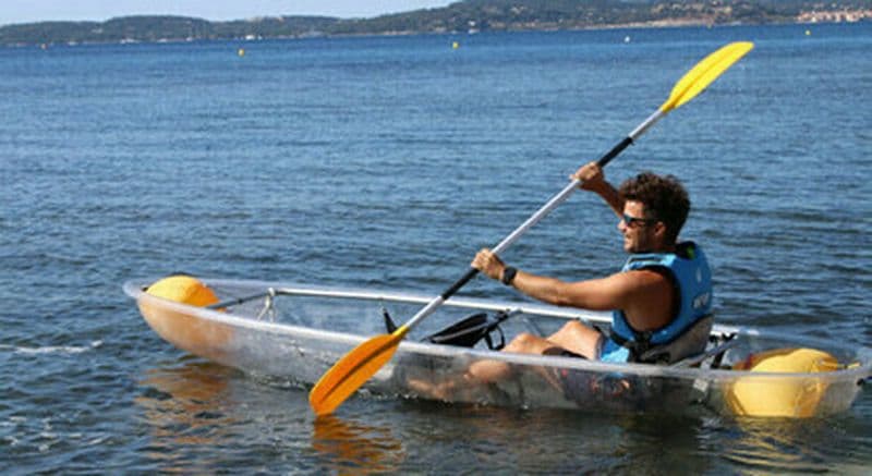 Location de Kayak depuis la plage de la Nartelle à Sainte Maxime