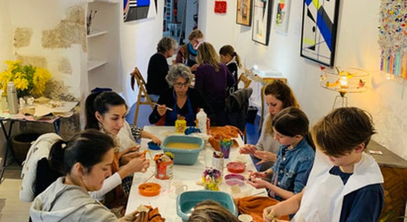 Atelier créatif, peinture et Arts plastique à Grasse
