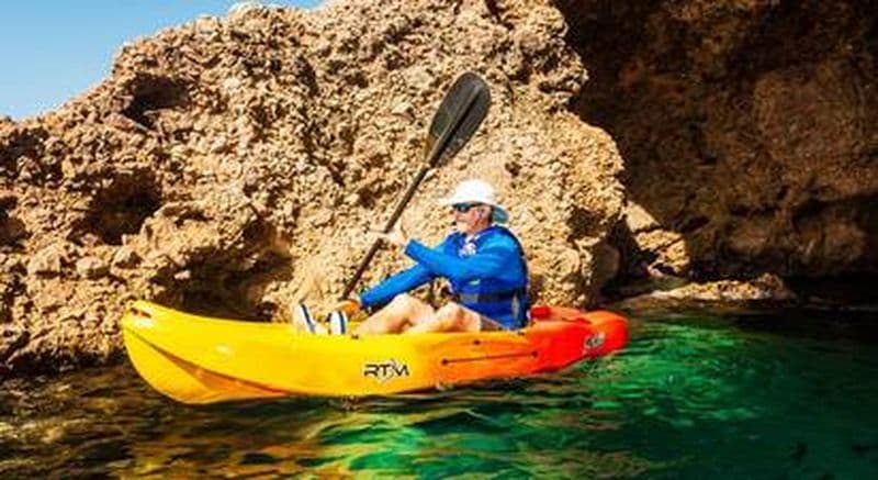 Location de kayak sur la lagune de Thau