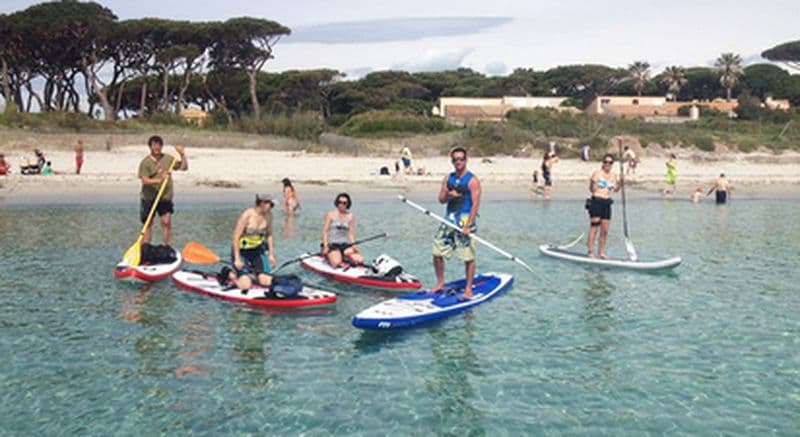 Initiation au paddle à Marseille - Port de la Pointe Rouge