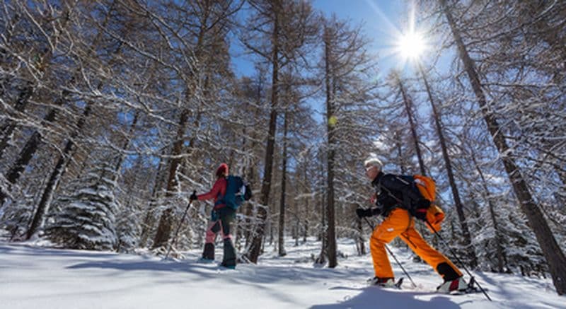 Sortie ski de randonnée près de Risoul
